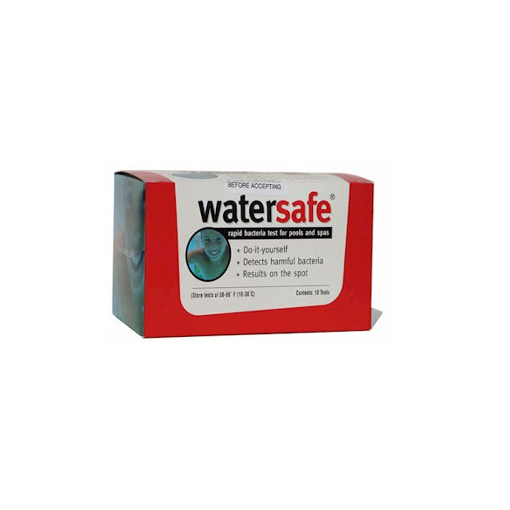 Watersafe Rapid Bacteria Pool/Spa Water Test ~ 10-Pack: TPS System - Thermal Hydra Plastics